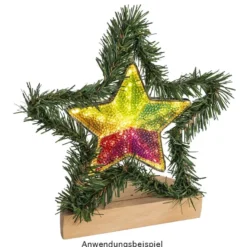 Holzständer, Design 5, 16,8cm x 8,3cm x 3cm, 1 Schlitz und 9 Löcher