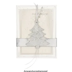 Holz-Tannen, Rohlinge, zum Aufhängen, 8cm x 7cm, flach, 2mm stark, 10 Stück