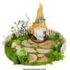 Holzzaun, Design 2, 5cm hoch, 90cm lang, zuschneidbar, natur