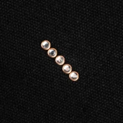 Hot-Fix Glas-Kristalle zum Aufbügeln, Ø 4mm, roségold, 200 Stück