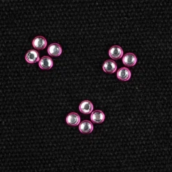Hot-Fix Glas-Kristalle zum Aufbügeln, Ø 4mm, violett, 200 Stück
