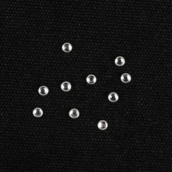 Hot-Fix Glas-Kristalle zum Aufbügeln, Ø 4mm, silber, 200 Stück