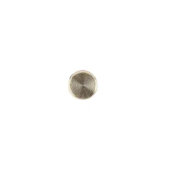 Hot-Fix Metallic-Relief-Nieten 2 zum Aufbügeln, Ø 6mm, gold, 100 Stück