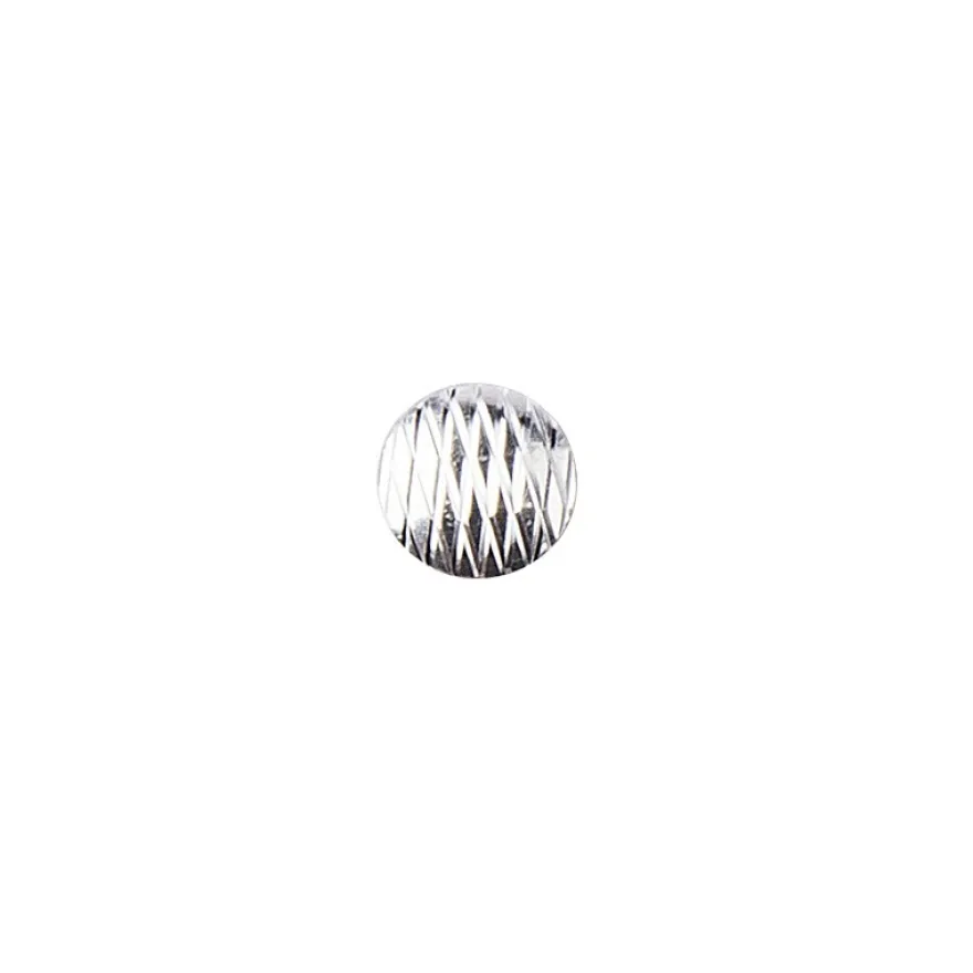 Hot-Fix Relief-Nieten zum Aufbügeln, Ø 6mm, silber, 200 Stück