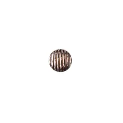 Hot-Fix Relief-Nieten zum Aufbügeln, Ø 6mm, braun, 200 Stück