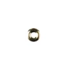 Hot-Fix Ring-Nieten zum Aufbügeln, Ø 10mm, hellgold, 100 Stück