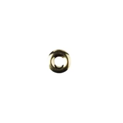 Hot-Fix Ring-Nieten zum Aufbügeln, Ø 10mm, hellgold, 100 Stück
