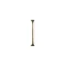 Hot-Fix Stäbchen-Nieten zum Aufbügeln, 2mm x 19mm, hellgold, 100 Stück