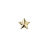 Hot-Fix Stern-Nieten zum Aufbügeln, Ø 10mm, gold, 100 Stück