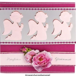 Jumbo-Stanzer, Betender Engel, 6,2cm x 6,3cm