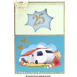 Jumbo-Stanzer, Button, 6,9 x 5,2 cm