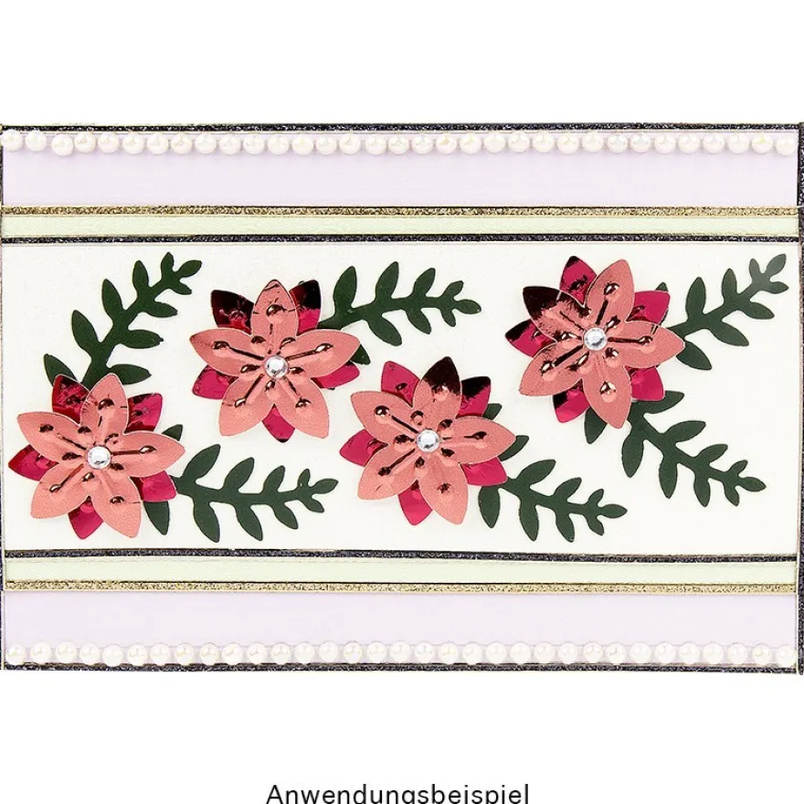 Jumbo-Stanzer, Farnblatt, 2,4 x 5cm