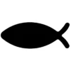 Jumbo-Stanzer, Fisch, 4,2cm x 1,8cm