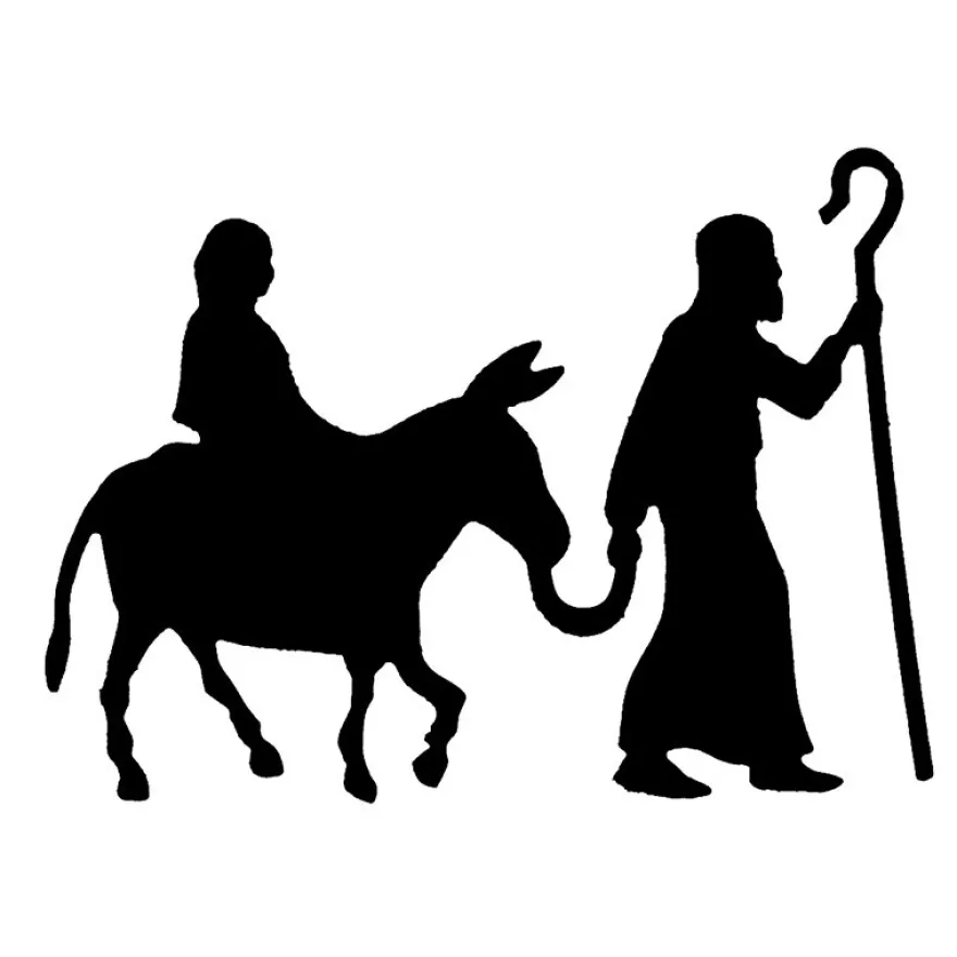 Jumbo-Stanzer, Maria & Joseph, 5,1 x 4,3cm