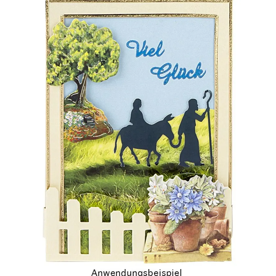 Jumbo-Stanzer, Maria & Joseph, 5,1 x 4,3cm