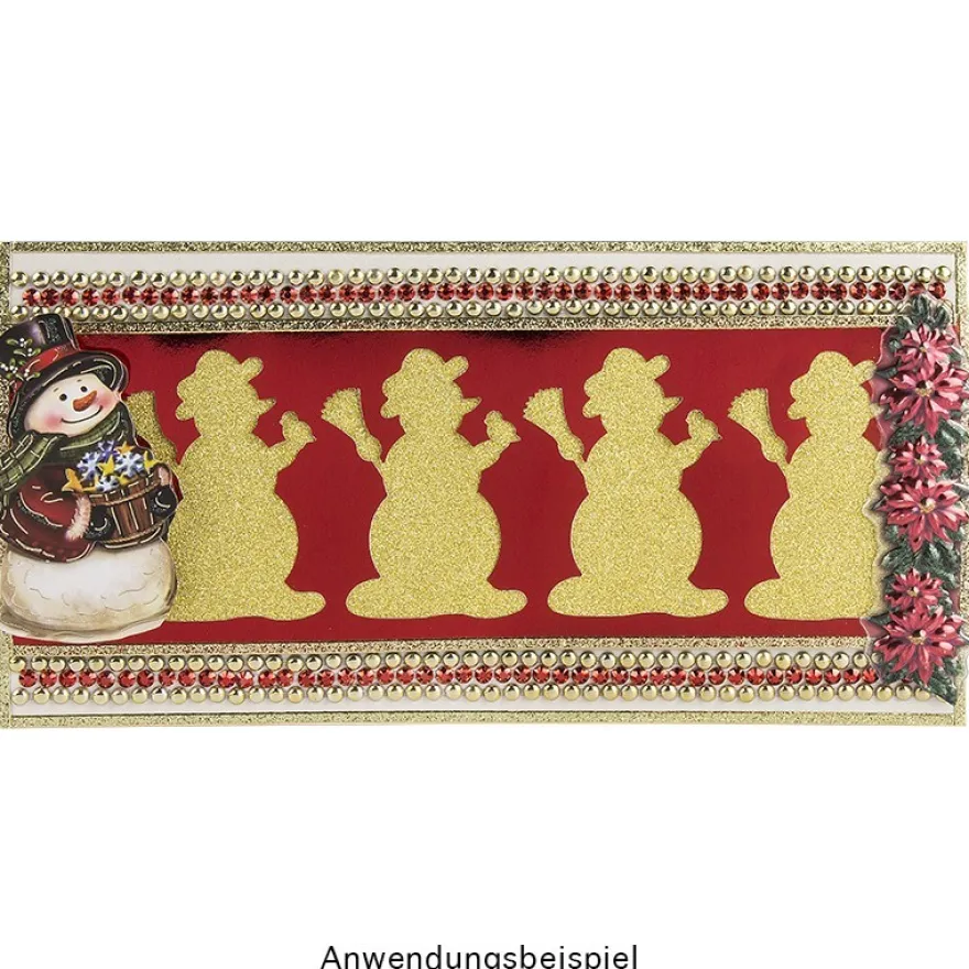 Jumbo-Stanzer, Schneemann, 6 x 4cm