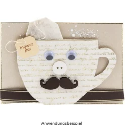 Jumbo-Stanzer, Schnurrbart, 5 x 1,5cm