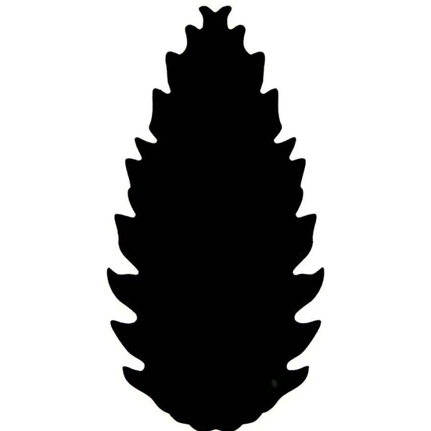 Jumbo-Stanzer, Tannenzapfen, 7,3cm x 3,8cm
