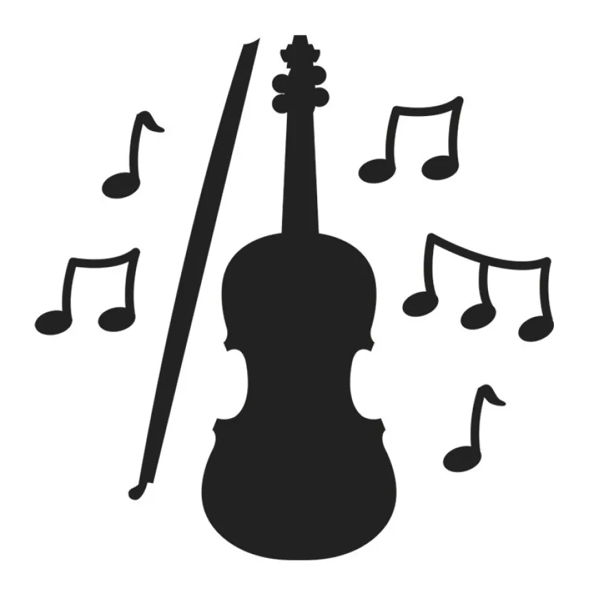 Jumbo-Stanzer, Violine, 6,7 x 7,4cm
