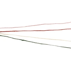 Jutekordeln, Ø 2 mm, verschiedene Farben, je 50 m lang, 4 Stück