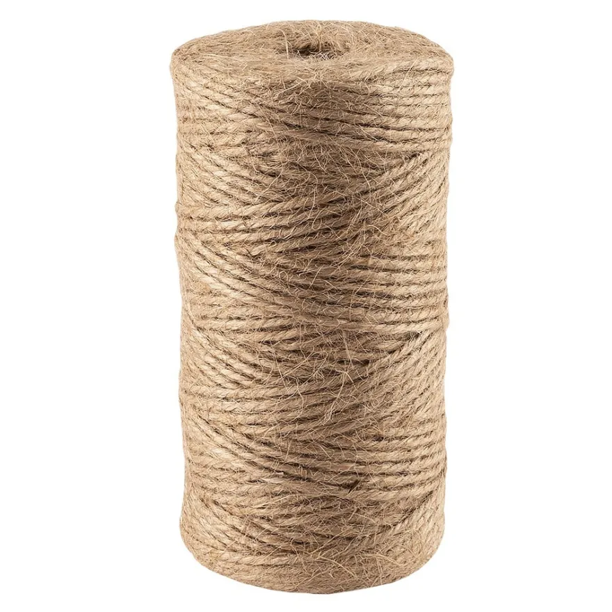 Juteschnur, Ø 2mm, 100m, auf Rolle