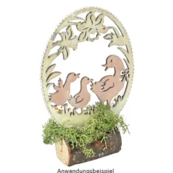 Kartenhalter, Holzbaumstamm, 5,5cm lang, Ø2cm bis 3cm, 20 Stück