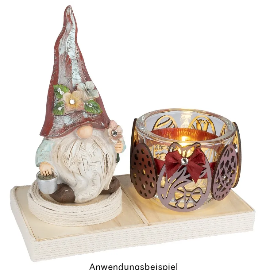 Kerzengläser, Ø außen: 9,2cm, Ø innen: 7,5cm, 7cm hoch, 2 Stück