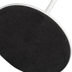 Kerzenhalter, für Stabkerzen, 3 verschiedene Höhen, Fuß Ø 10cm, weiß, 3 Stück