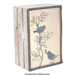 Kisten, Holz, rechteckig, verschiedene Größen, 4 Stück
