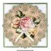 Klappkarten-Set, weiß, 14,5cm x 14,5cm, 240g/m², inkl. Umschläge, 50 Stück