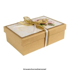 Kraftpapier-Geschenkboxen, rechteckig, verschiedene Größen, Rohlinge zum Weiterverzieren, 10 Stück