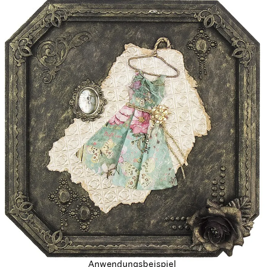 Kreativ-Rahmen, quadratisch, 27cm x 27cm, mit Aufhängevorrichtung