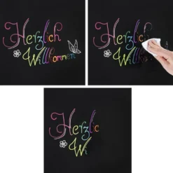 Kreide-Effekt-Stifte, verschiedene Farben, 8 Stück