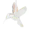 Kristall-Kolibri, facettiert & irisierend, 8,2cm x 7,8cm x 10,4cm, inkl. Organzaband