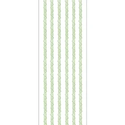 Kristallkunst, Bordüre 1, selbstklebend, 10cm x 30cm, hellgrün irisierend