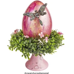 Kristallkunst, Libellen-Ornament, 10cm x 30cm, selbstklebend, klar irisierend