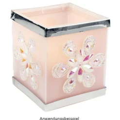 Kristallkunst-Schmucksteine, Tropfen 5, 1,7cm x 2,4cm, transparent, klar, irisierend, 28 Stück