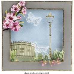 Kristallkunst-Schmucksteine, Hund, 3,7cm x 4,5cm, transparent, klar, irisierend, 15 Stück
