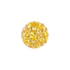 Kristall-Perlen, Ø14 mm, 10 Stück, gold-irisierend