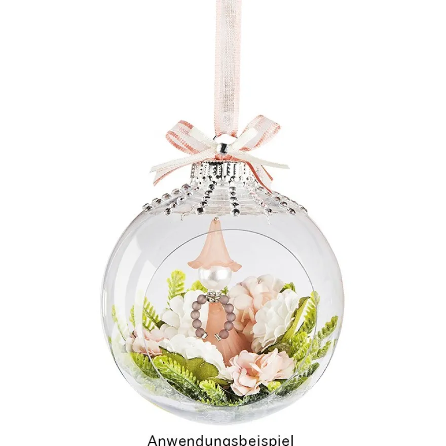 Kugeln mit Loch-Ausschnitt, Ø 10cm, 2 Stück