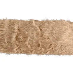 Kunstfell-Band, 12cm breit, 2m lang, hellbraun