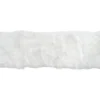 Kunstfell-Band, 9cm breit, 2m lang, weiß