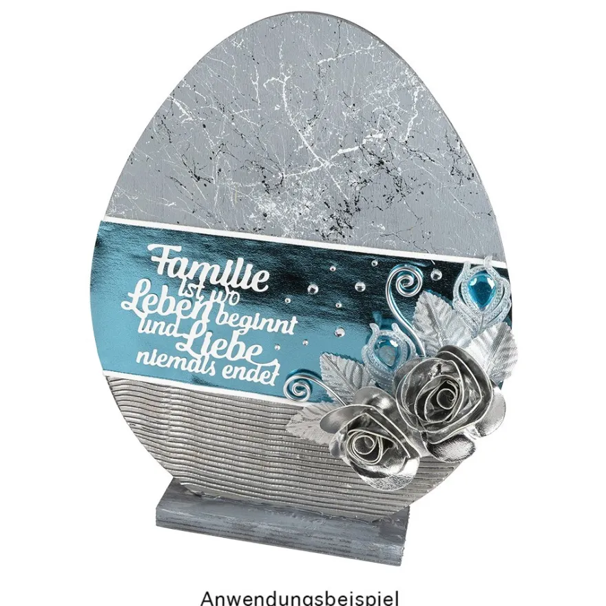 Kunstleder, metallic, 15cm breit, 1,5m lang, mint