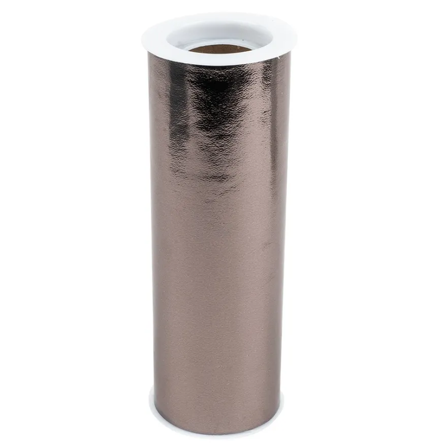 Kunstleder, metallic, 15cm breit, 1,5m lang, taupe