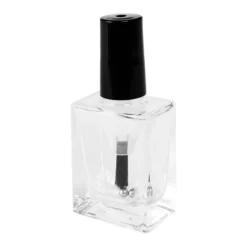 Lackflaschen für 10ml Inhalt, 6,8cm x 3,1cm x 2cm, mit Pinselapplikator, 10 Stück