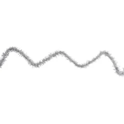 Lamettaband mit Draht, 3m lang, silber-metallic