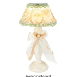 Lampenschirme aus Naturpapier, Vintage-Damen, selbstklebend, Gold- & Silberfolienveredelung, 3 Stück