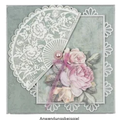 Laser-Kartenaufleger, Fächer, 13,8cm x 8,6cm, 220 g/m², 5 Farben, 20 Stück