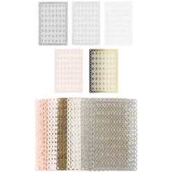 Laser-Kartenaufleger, Hintergrund, Französische Lilie, 14,8cm x 9,6cm, 220 g/m², 5 Farben, 20 Stück