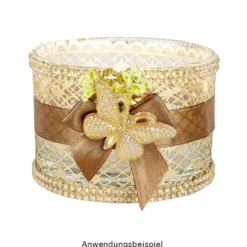 Laser-Kartenaufleger, Hintergrund, Französische Lilie, 14,8cm x 9,6cm, 220 g/m², 5 Farben, 20 Stück